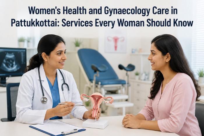 Women’s Health and Gynaecology Care in Pattukkottai: Services Every Woman Should Know